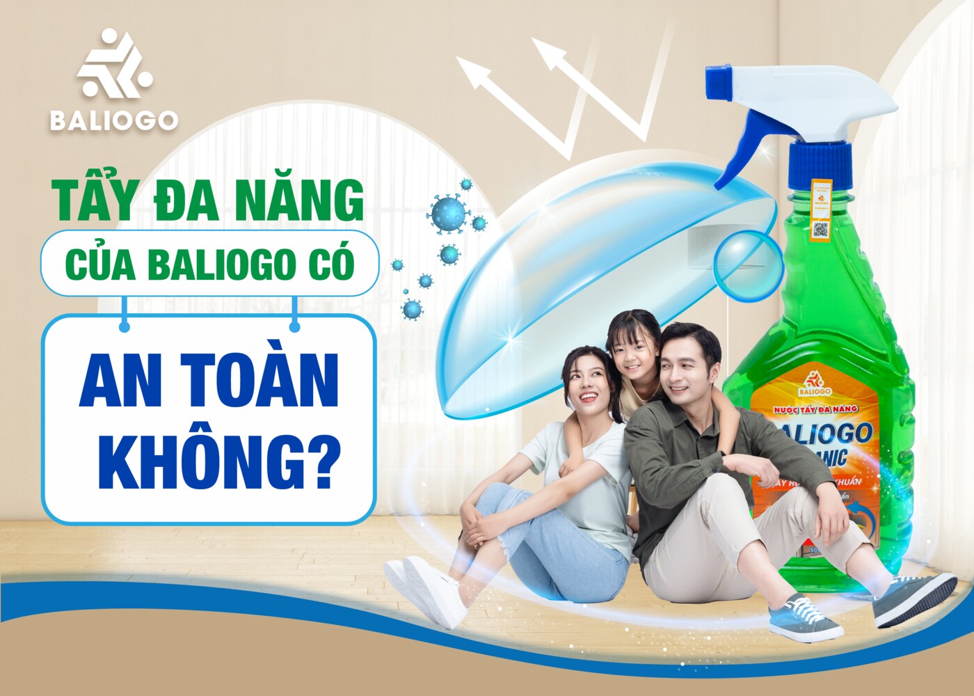 Baliogo - Chuyên sản xuất nước rửa chén an toàn, tiết kiệm