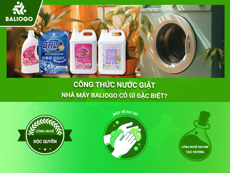 Cùng Tìm Hiểu Công Thức Sản Xuất Nước Giặt Nhà Baliogo 1