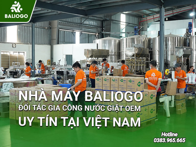 Gia công nước giặt OEM 1